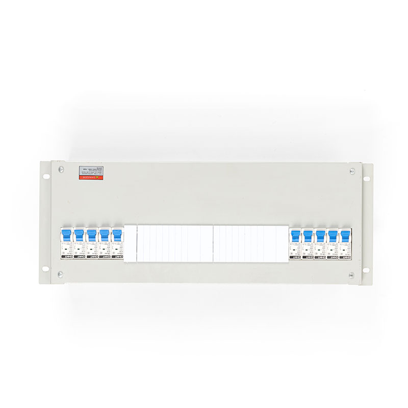 3U 차단기 수평 랙 Pdu 그레이