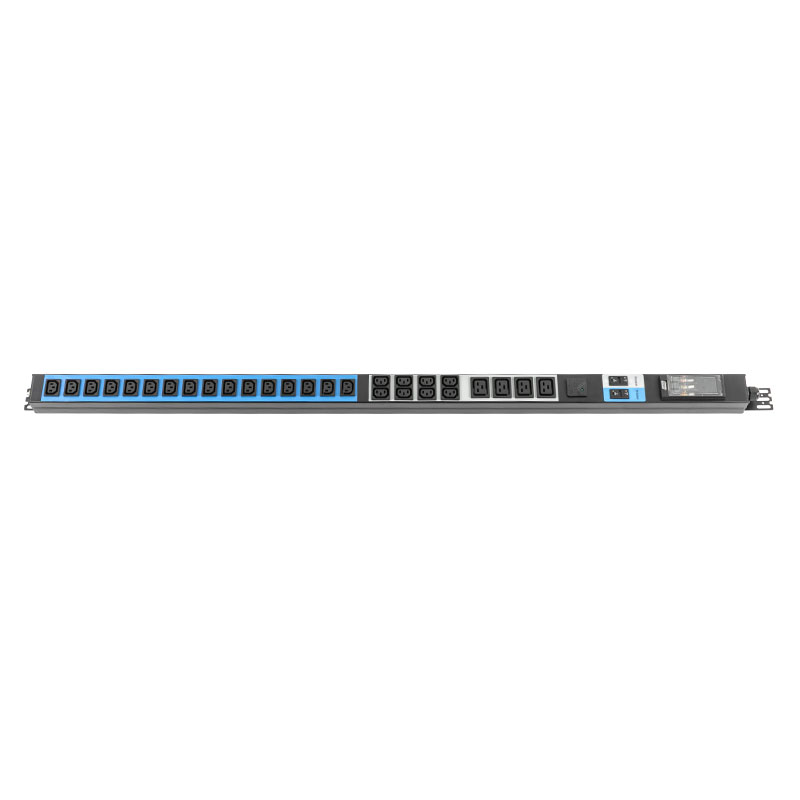 28구 C13 C19 수직 SPD 차단기 스위치 랙 Pdu